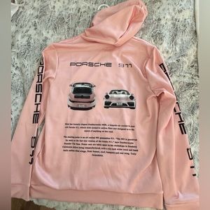 Hoodie Porsche pink, completely new